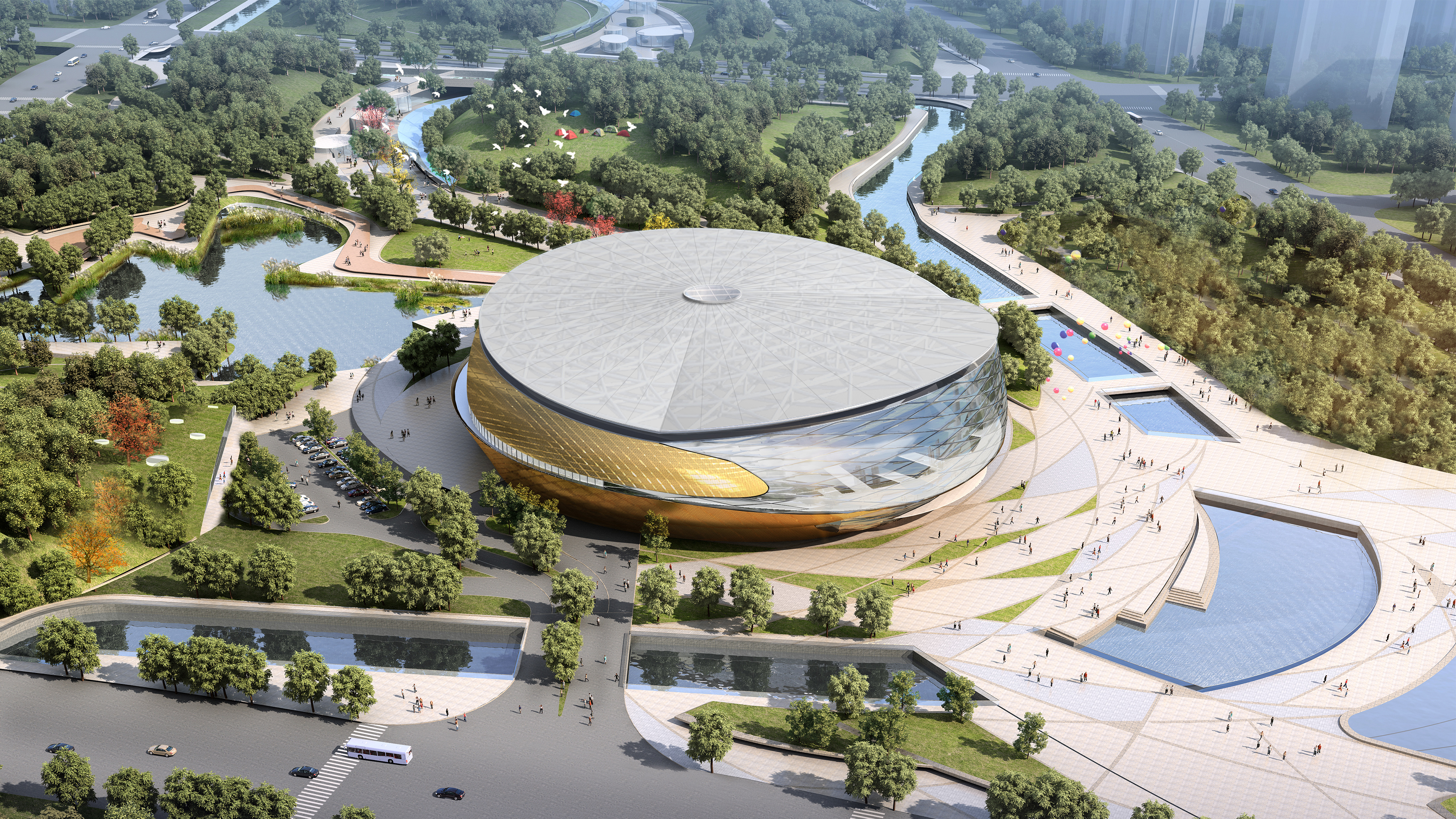 2022 Asian games sports park (winning proposal)